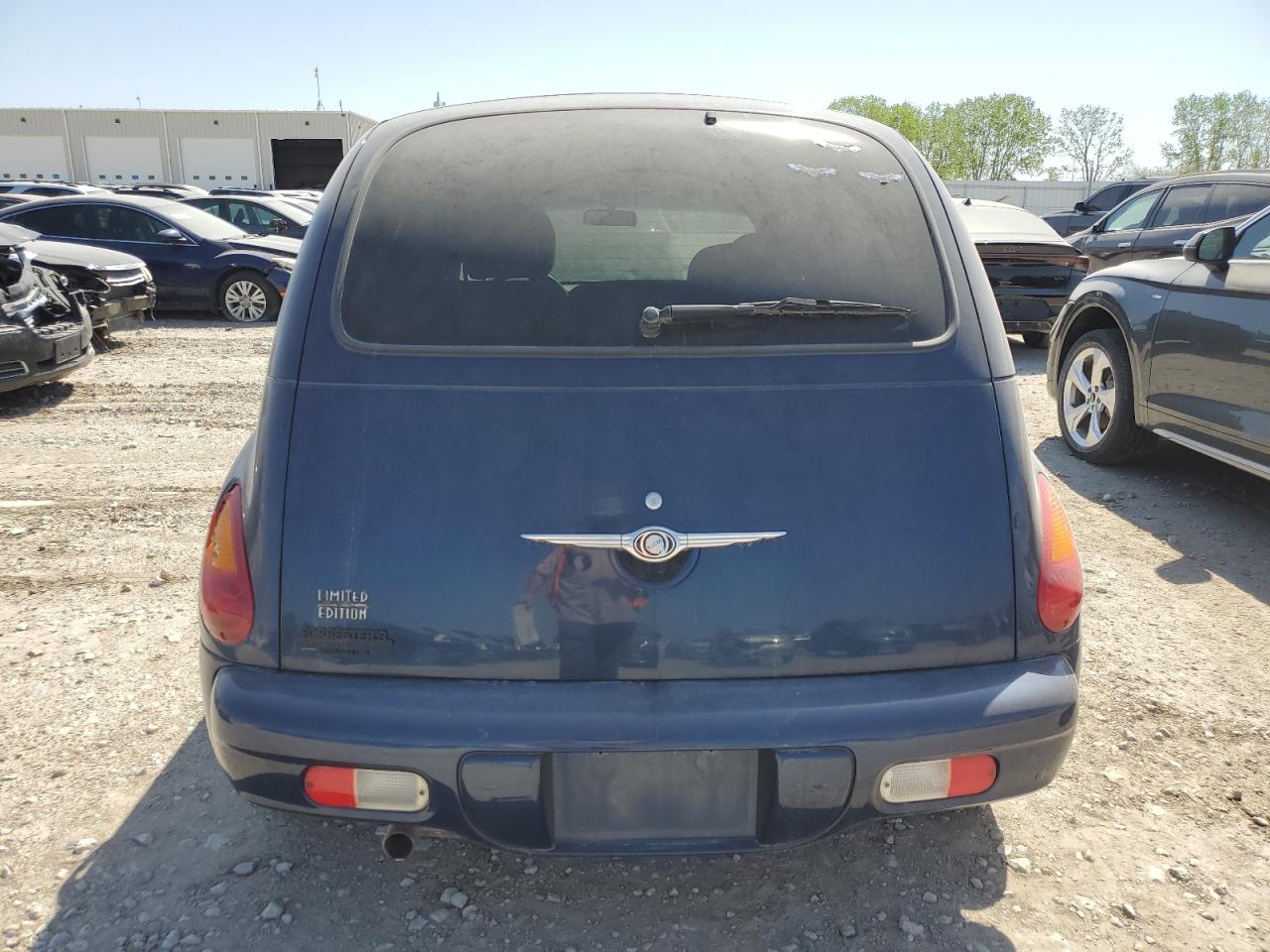 2003 Chrysler PT Cruiser VIN 3C8FY68B53T512807 Copart auction photo, front end / hail damage thumbnail 6