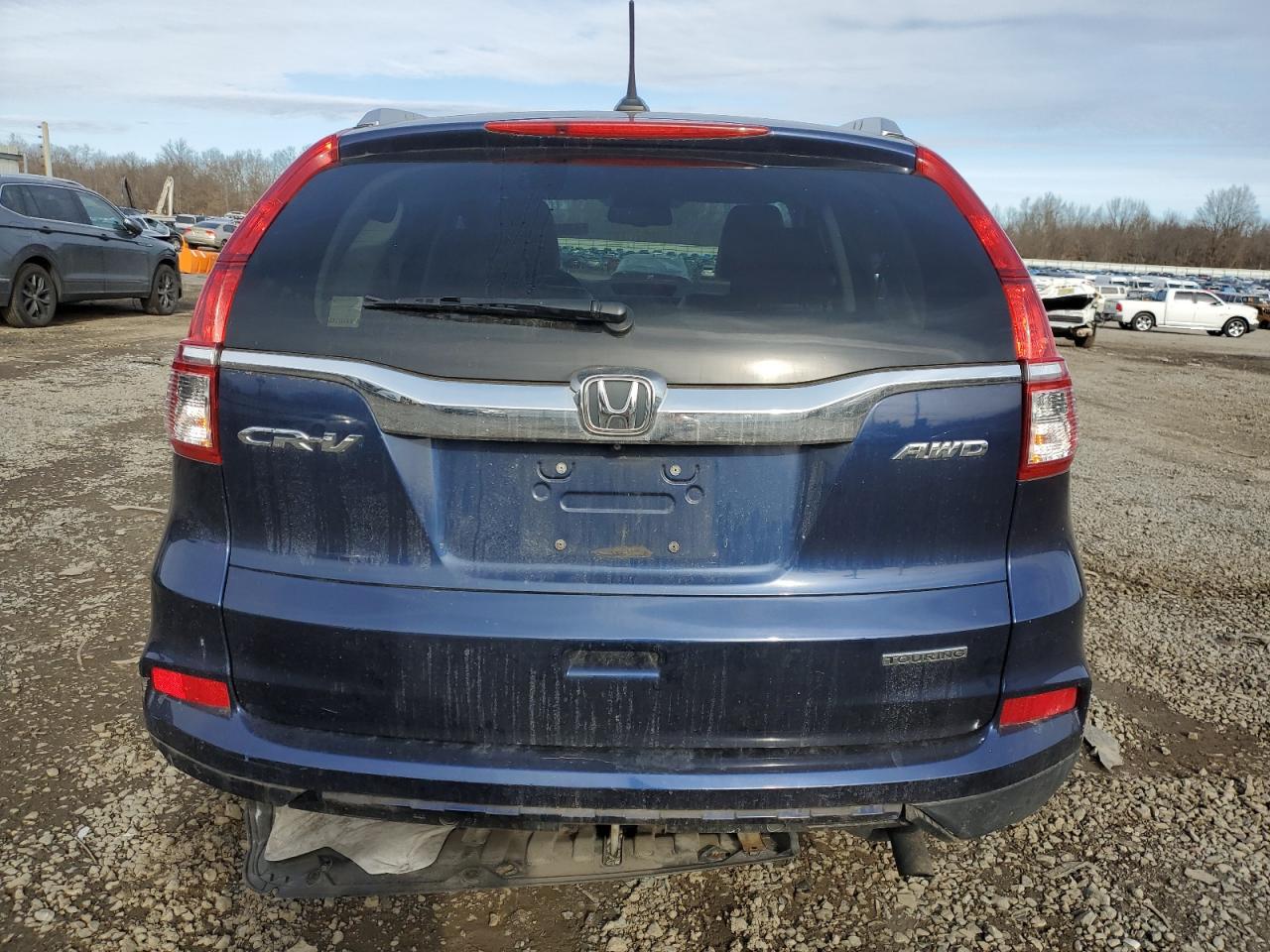2016 Honda CR-V VIN 5J6RM4H9XGL059050 Copart auction photo, rear end damage thumbnail 6