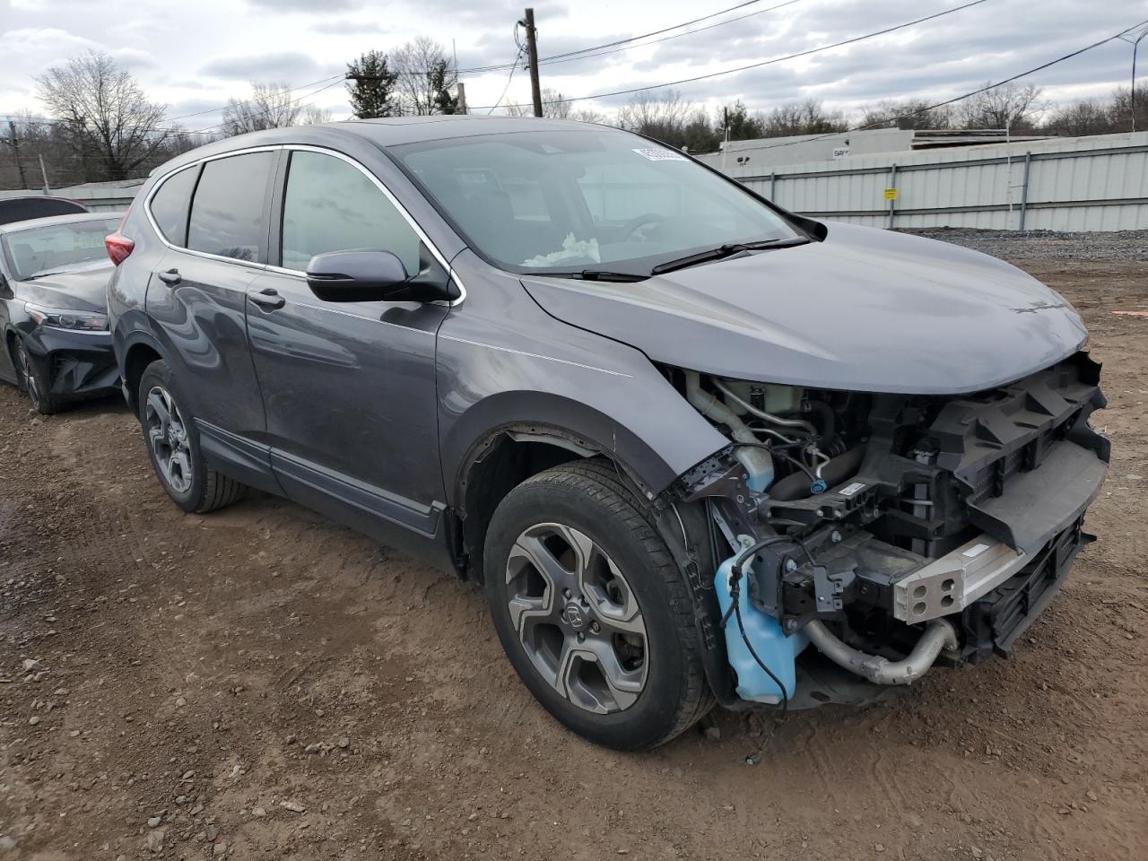 2018 Honda CR-V VIN 5J6RW2H55JA001801 Copart auction photo, front end damage thumbnail 4