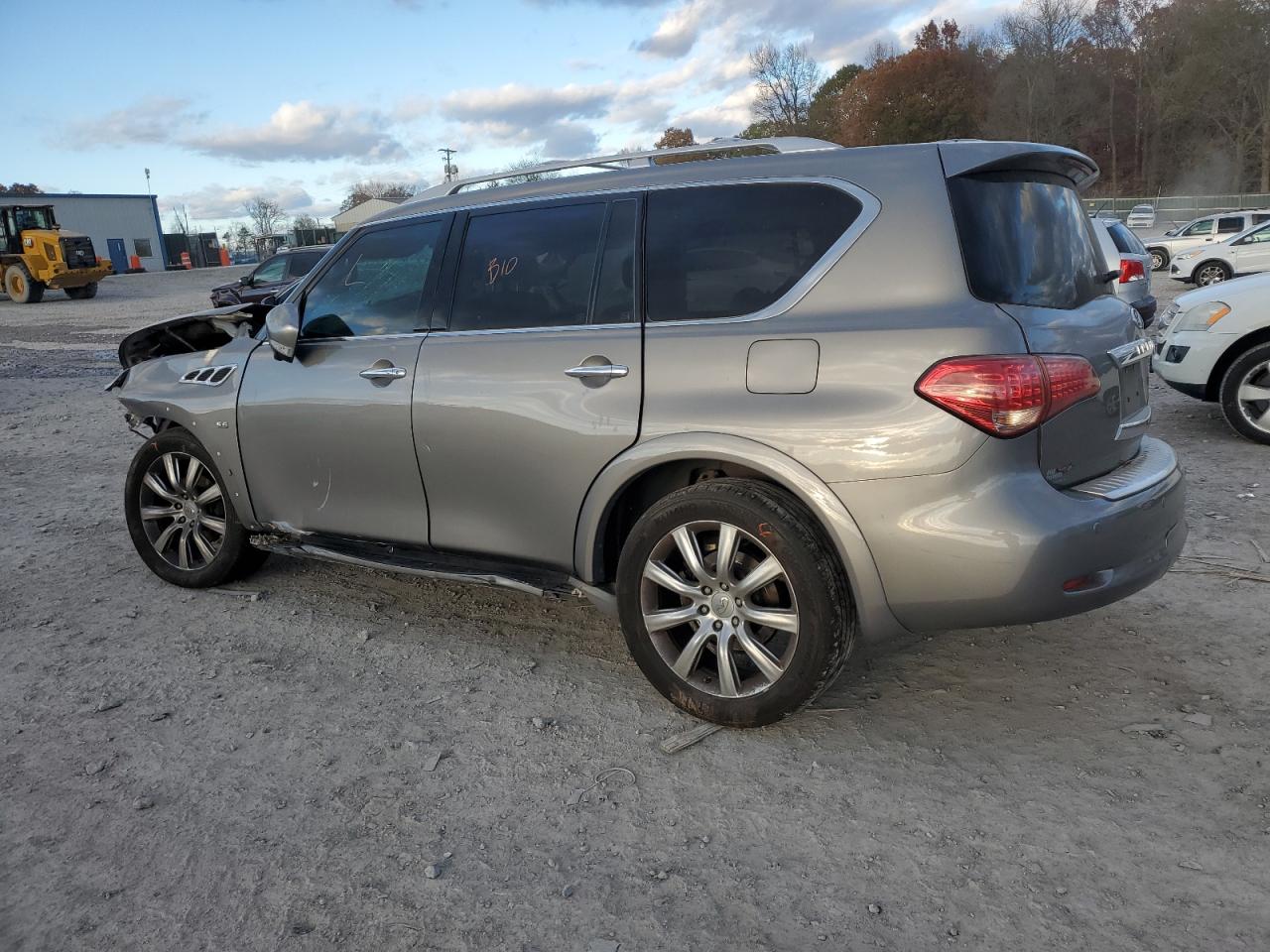 2014 Infiniti QX80 VIN JN8AZ2NE5E9065458 Copart auction photo, rollover damage thumbnail 2