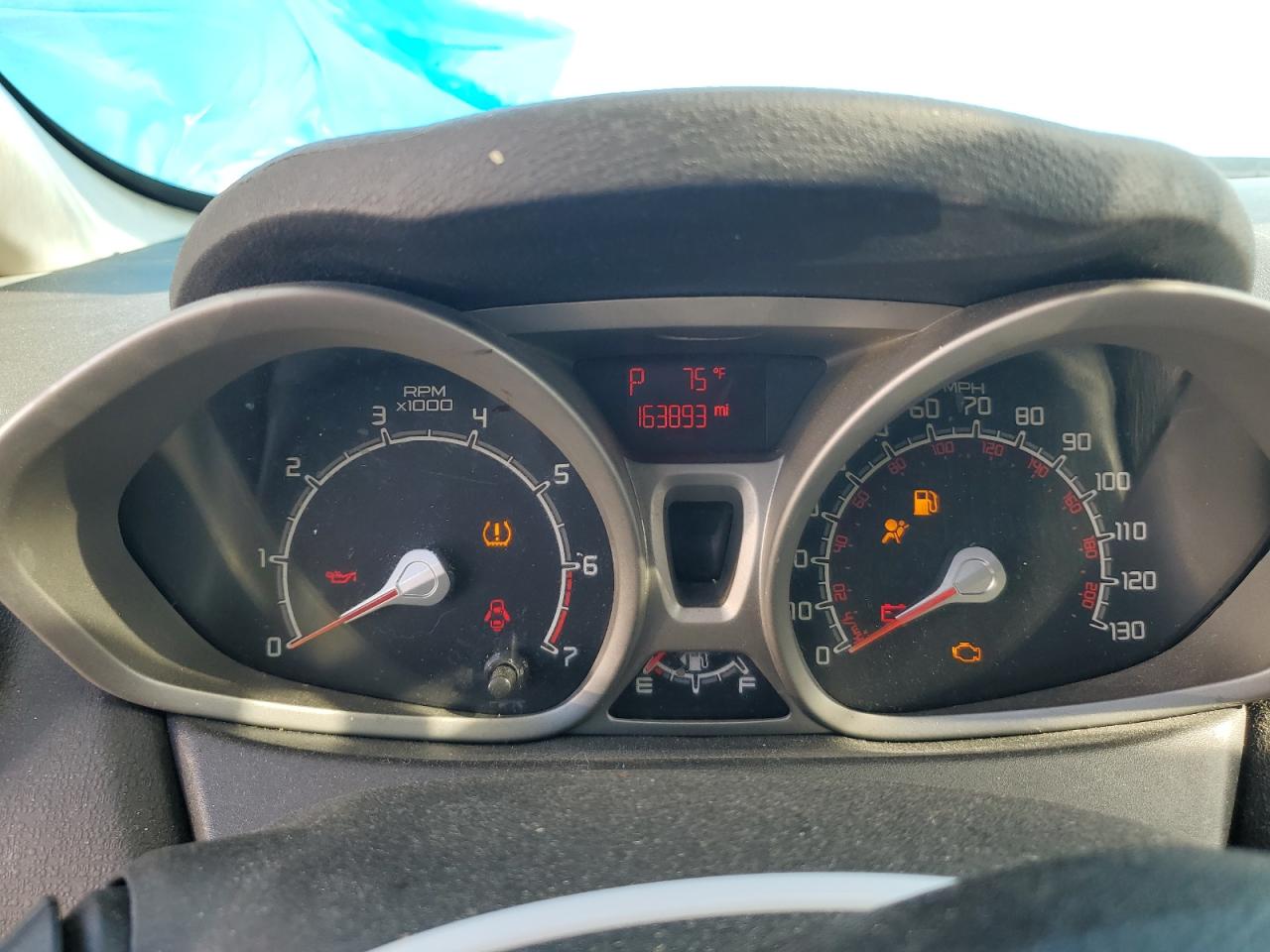 2012 Ford Fiesta VIN 3FADP4CJ4CM183483 Copart auction photo, all over damage thumbnail 9