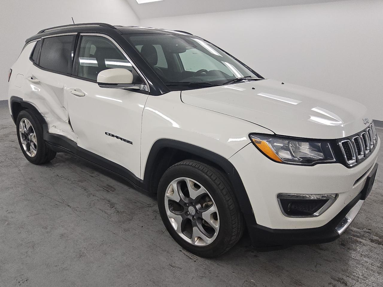 2021 Jeep Compass VIN 3C4NJDCB6MT604538 Copart auction photo, side damage thumbnail 4