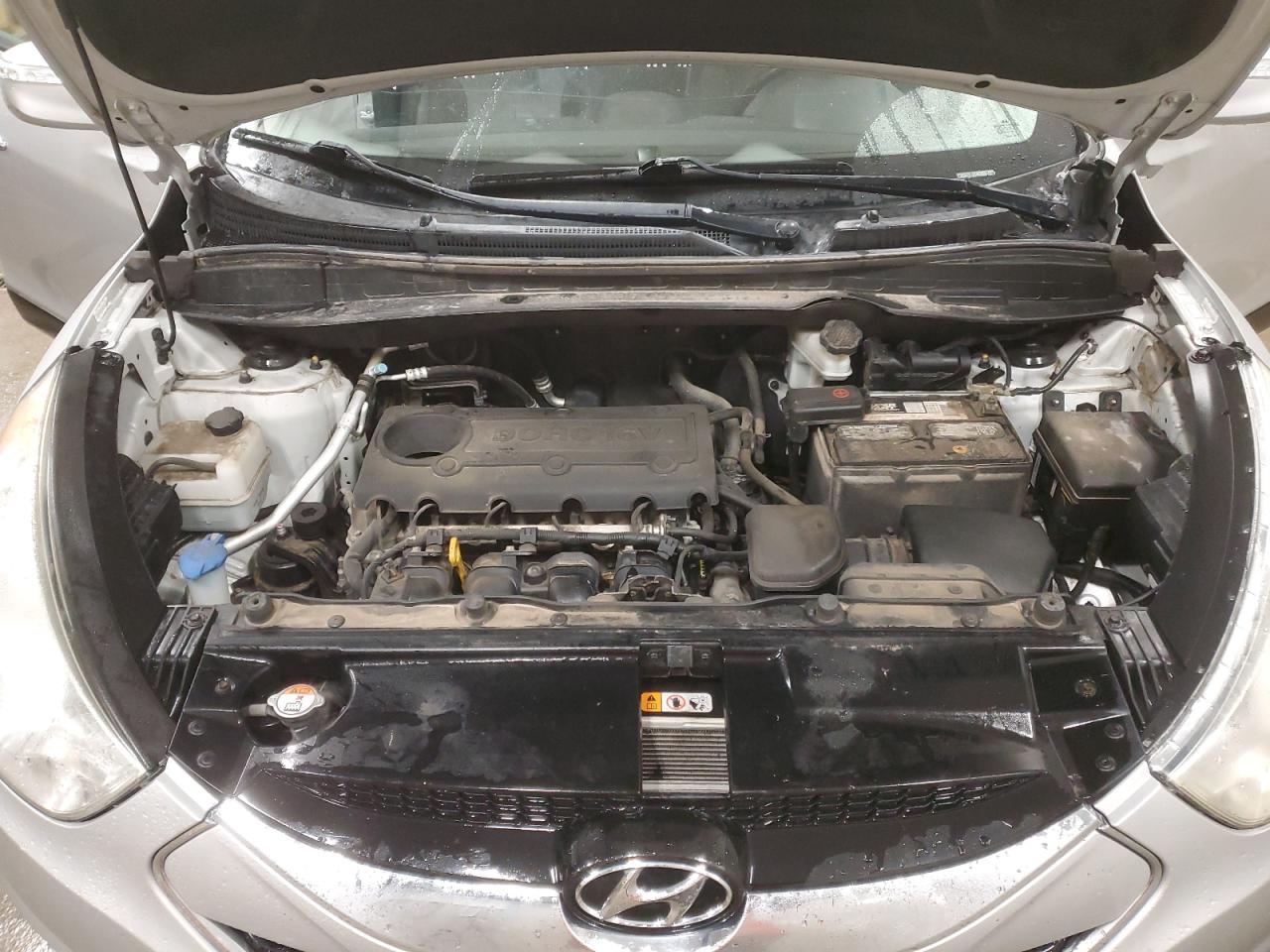2013 Hyundai Tucson VIN KM8JUCAC3DU578087 Copart auction photo, all over damage thumbnail 13