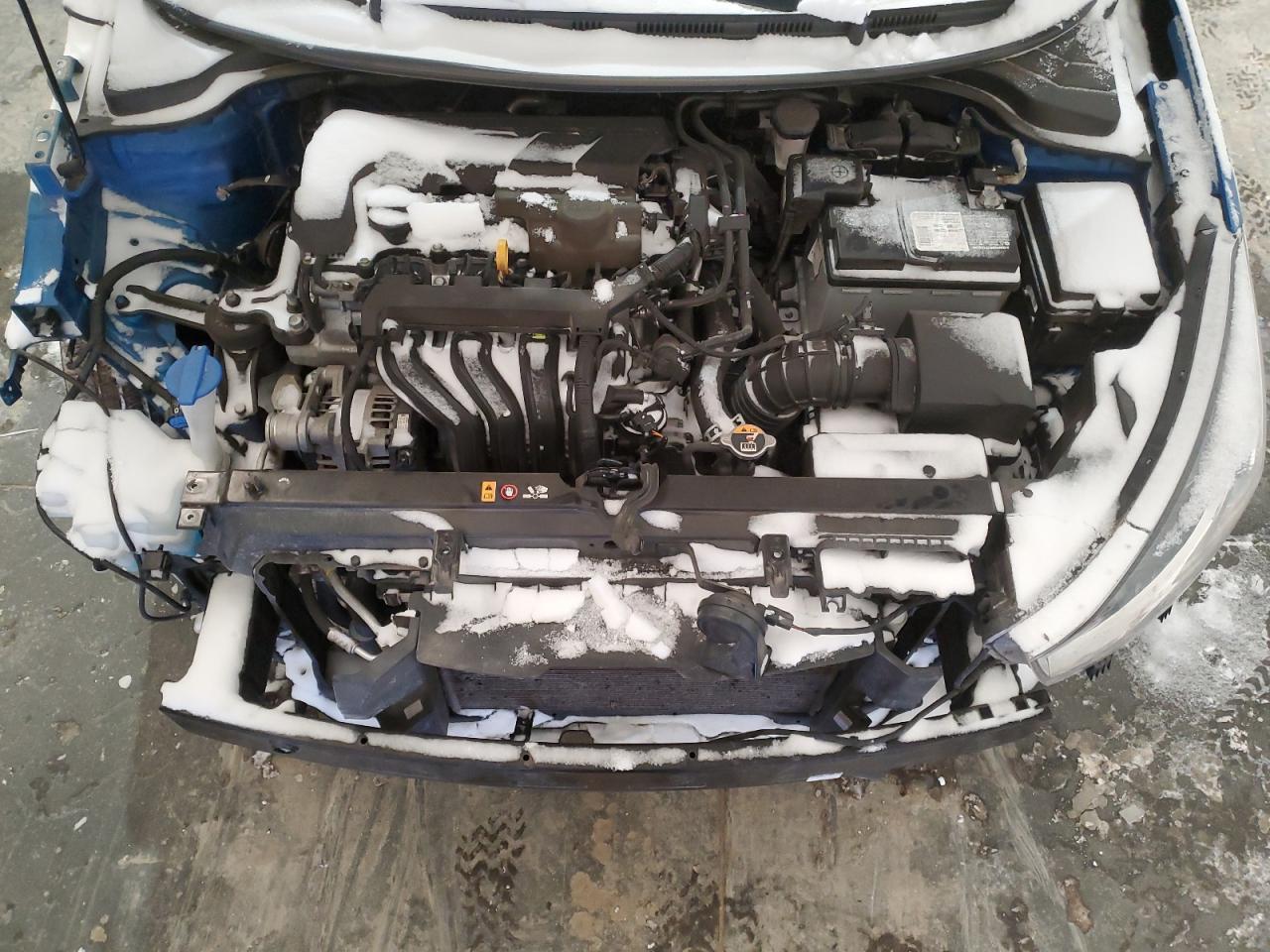 2021 KIA Rio VIN 3KPA24AD3ME367544 Copart auction photo, all over damage thumbnail 11