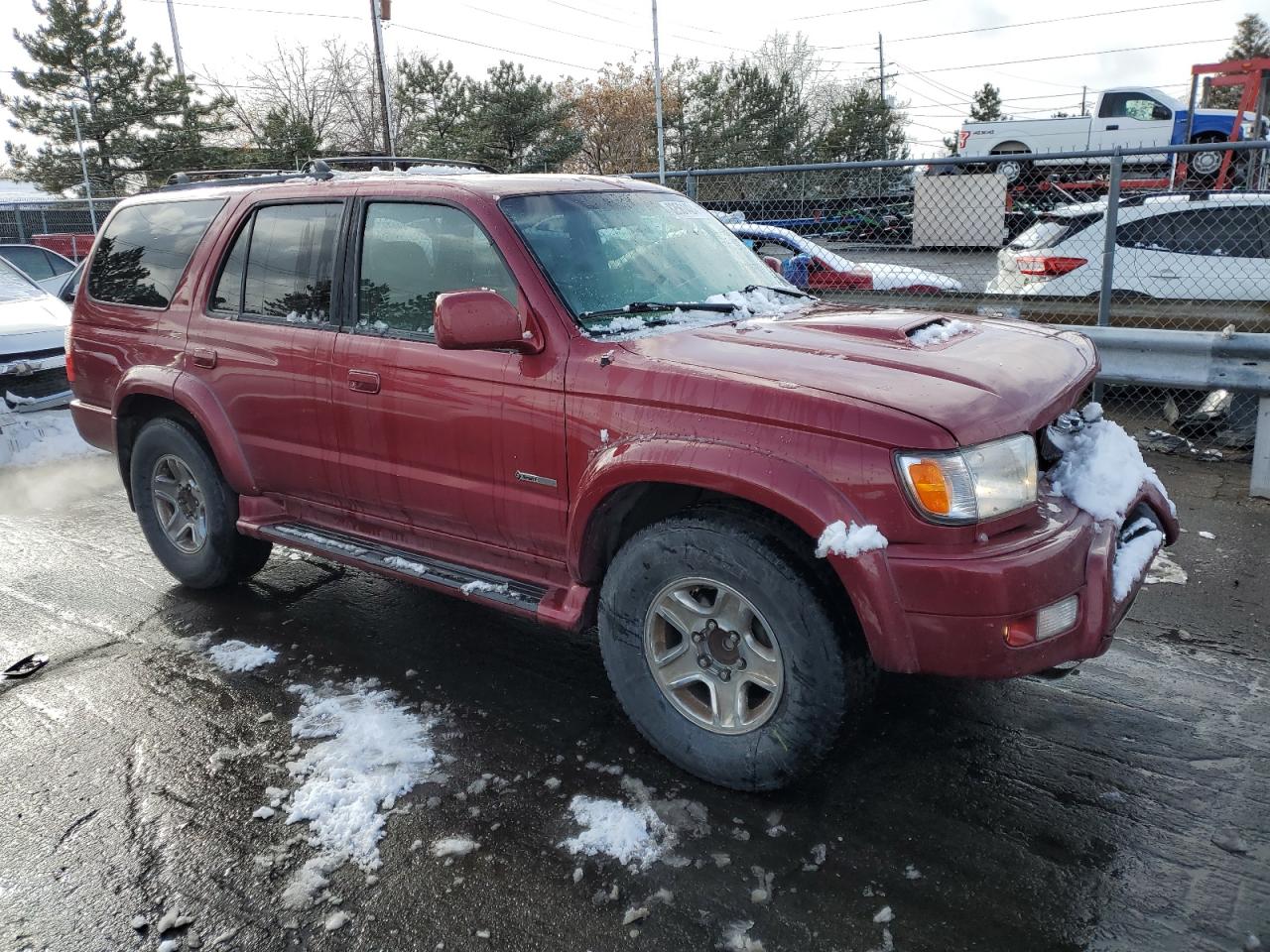 2002 Toyota 4Runner VIN JT3GN86R320235407 Copart auction photo, front end damage thumbnail 4