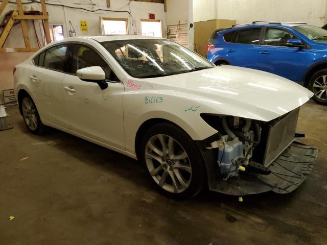 2016 Mazda 6 VIN JM1GJ1V57G1423555 Copart auction photo, front end damage thumbnail 4