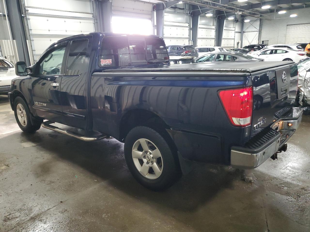 2007 Nissan Titan VIN 1N6BA06B67N239481 Copart auction photo, front end / side damage thumbnail 2