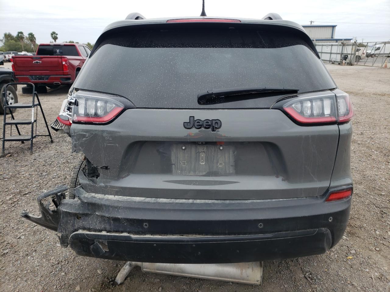 2023 Jeep Cherokee VIN 1C4PJMMB0PD115196 Copart auction photo, rear end / side damage thumbnail 6