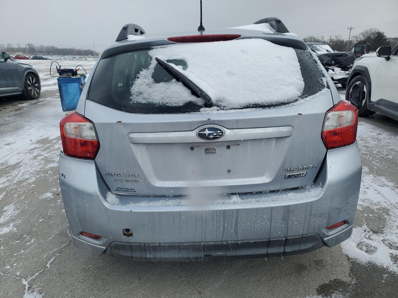 2014 Subaru Impreza VIN JF1GPAL65E9284752 Copart auction photo, all over damage thumbnail 6