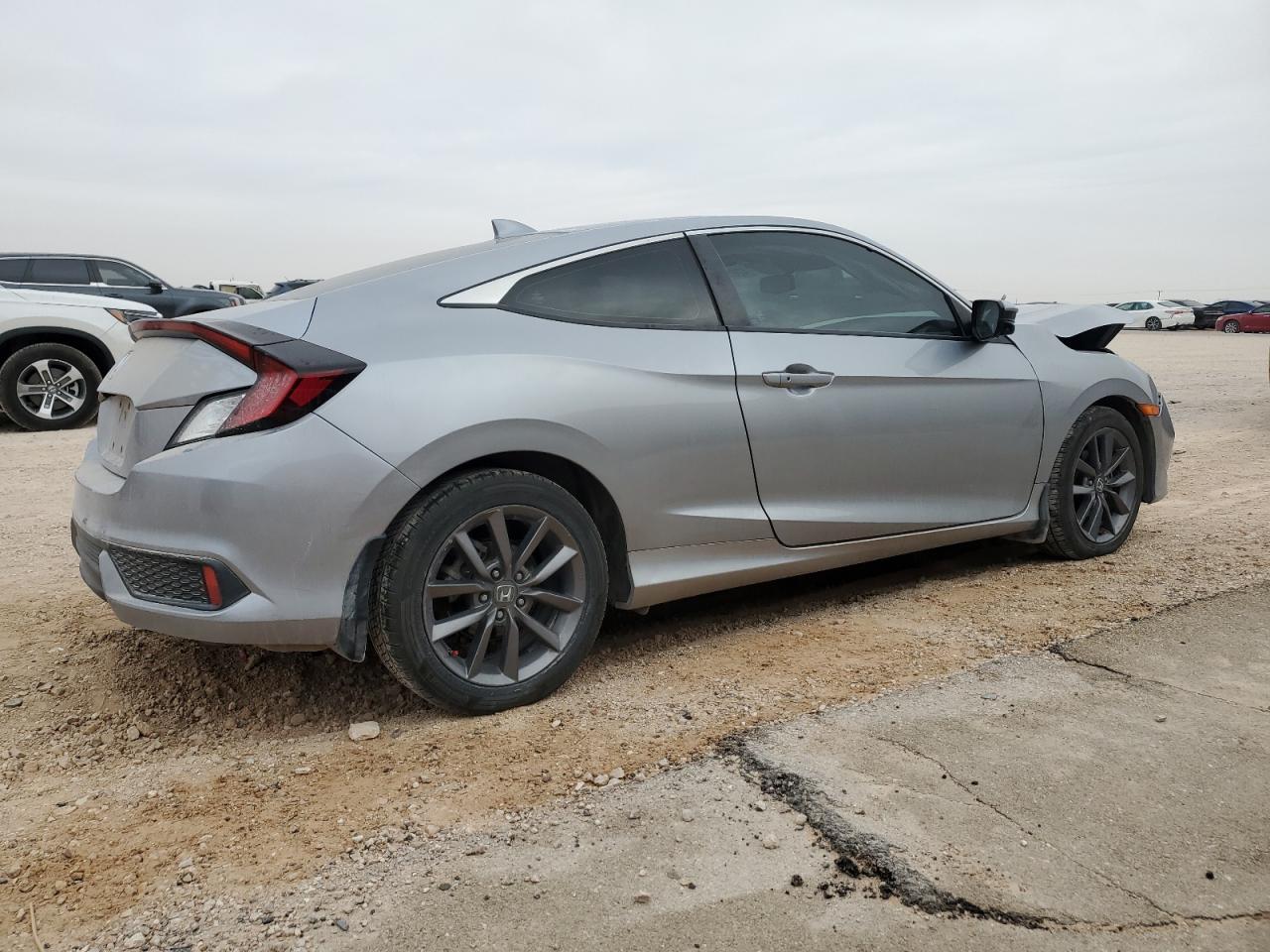 2019 Honda Civic VIN 2HGFC3B38KH355864 Copart auction photo, front end damage thumbnail 3