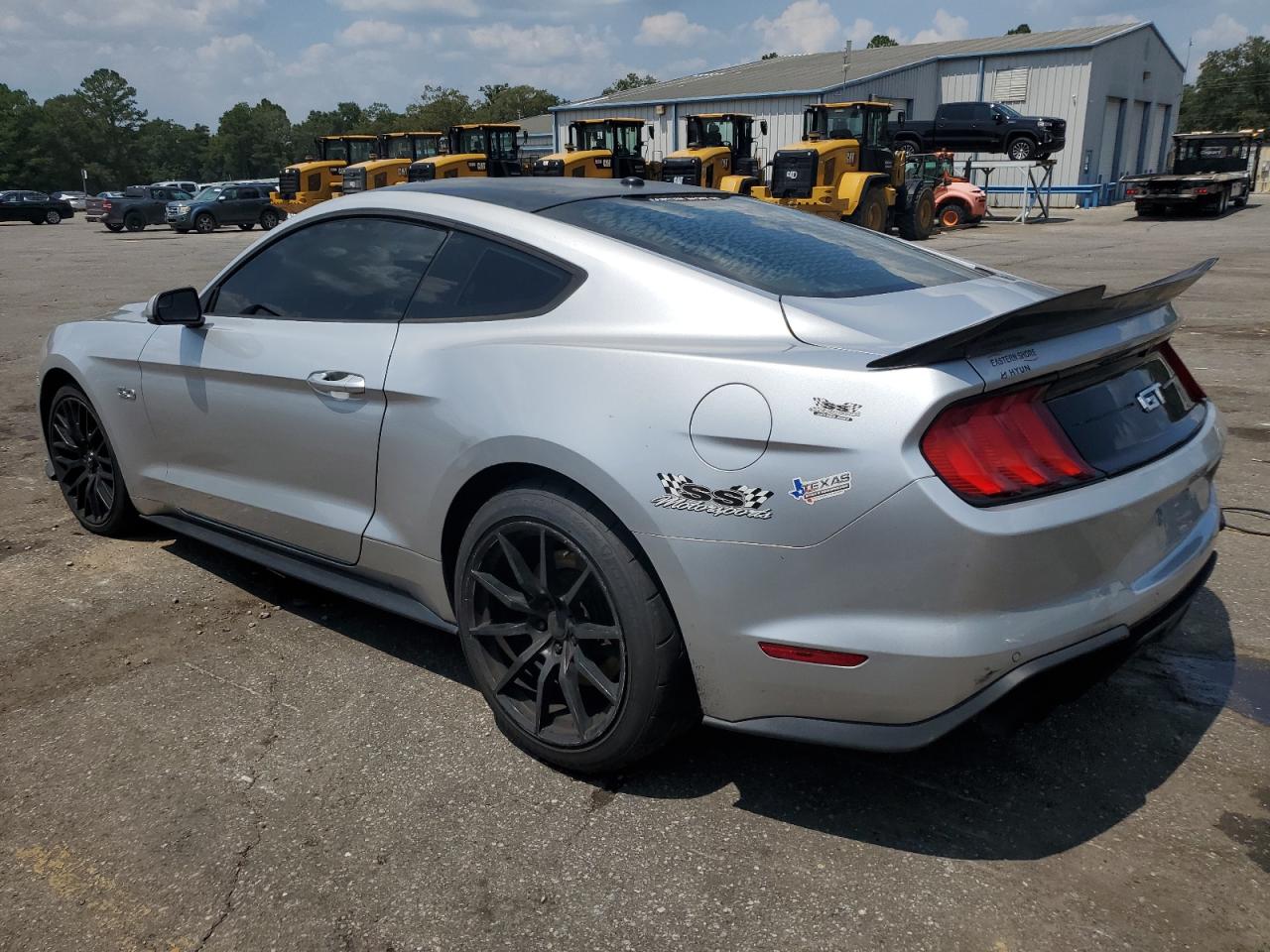 2019 Ford Mustang VIN 1FA6P8CF5K5103608 Copart auction photo, burn - engine damage thumbnail 2