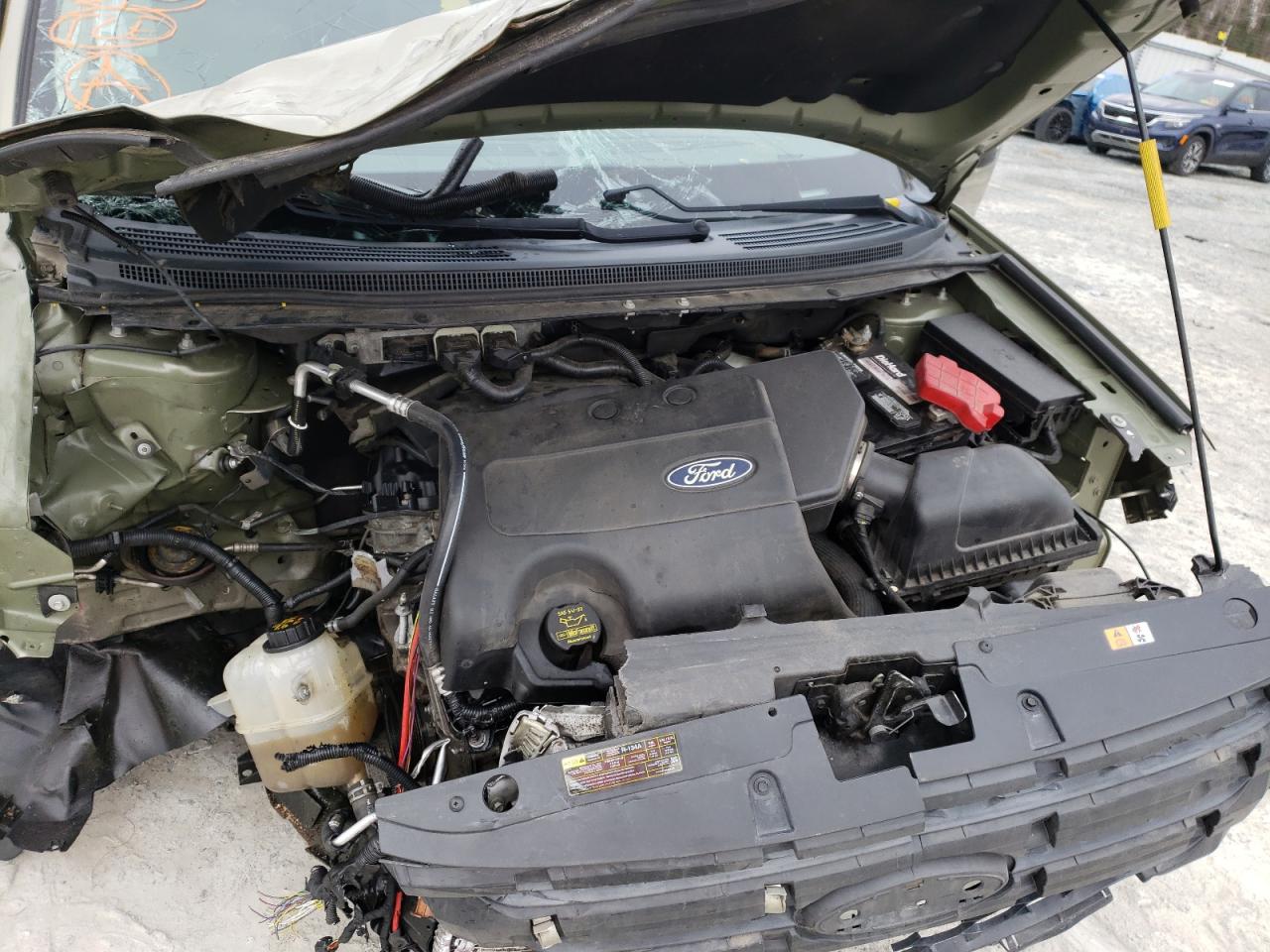2012 Ford Edge VIN 2FMDK3JC7CBA61592 Copart auction photo, front end damage thumbnail 13