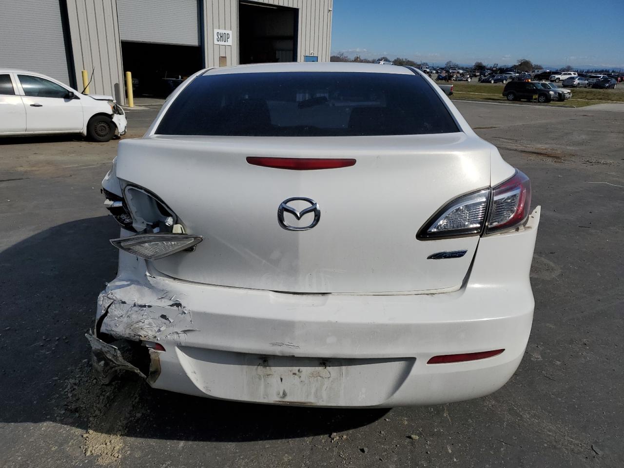 2013 Mazda 3 VIN JM1BL1UP0D1756120 Copart auction photo, all over damage thumbnail 6