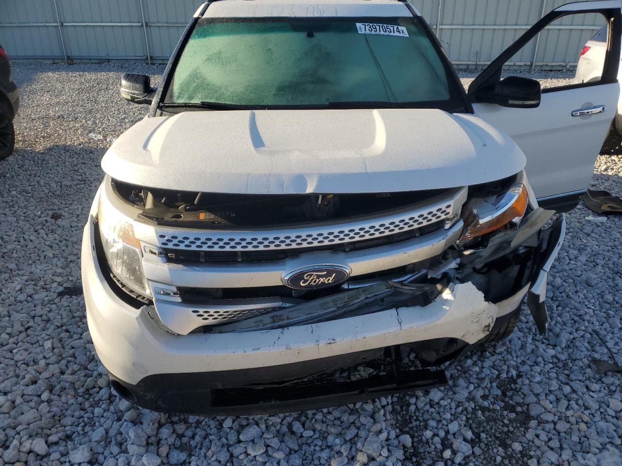 2013 Ford Explorer VIN 1FM5K8D81DGA25190 Copart auction photo, front end damage thumbnail 13