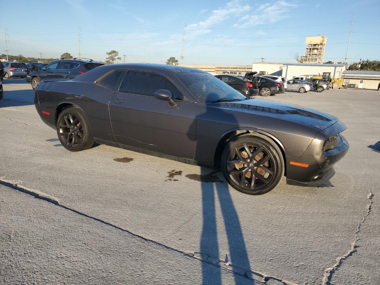 2020 Dodge Challenger VIN 2C3CDZAG7LH174587 Copart auction photo, front end / side damage thumbnail 4