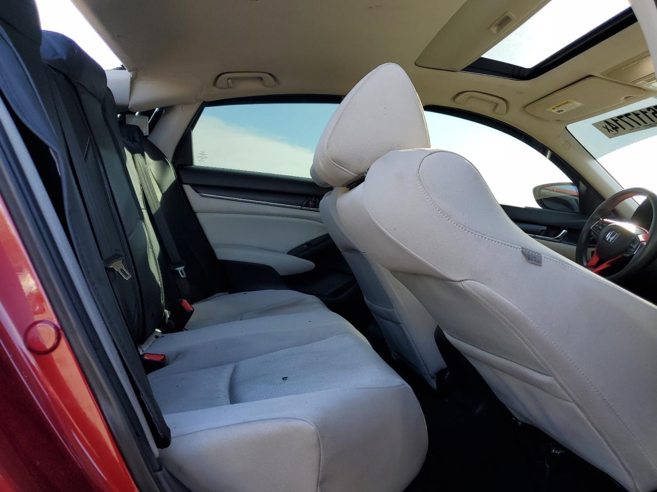 2018 Honda Accord VIN 1HGCV1F4XJA064235 Copart auction photo, rear end damage thumbnail 10