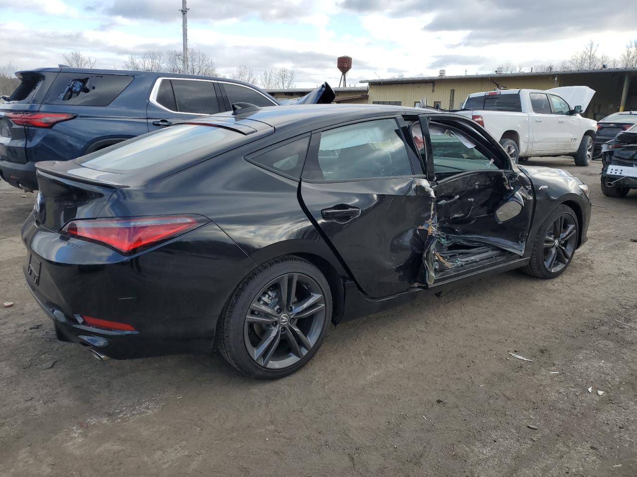 2025 Acura Integra VIN 19UDE4H36SA007266 Copart auction photo, side damage thumbnail 3