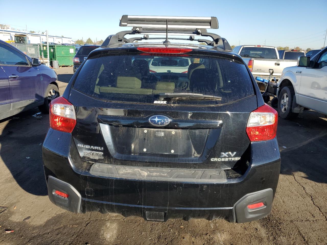 2014 Subaru XV VIN JF2GPAKC7E8332454 Copart auction photo, front end damage thumbnail 6