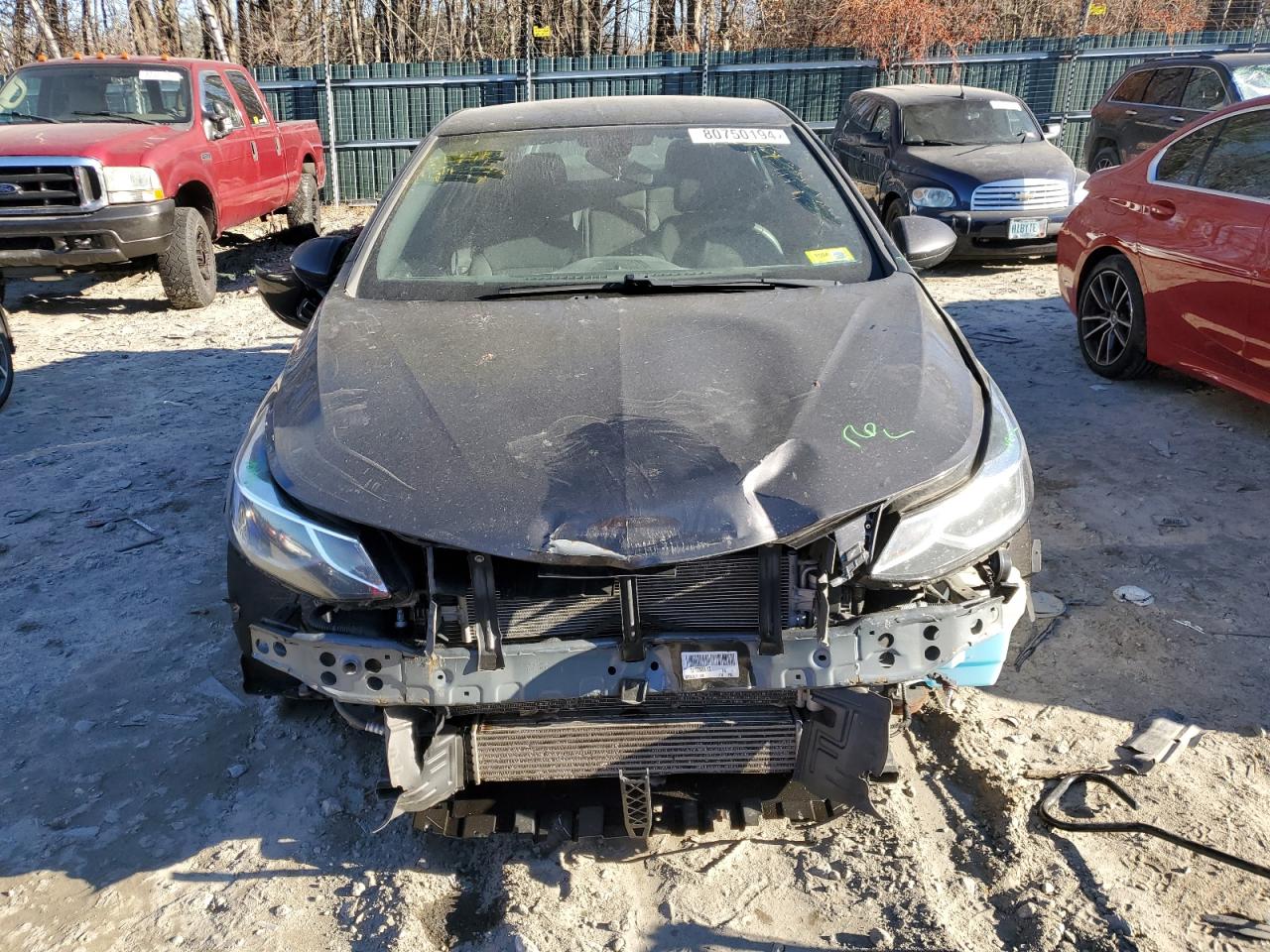 2017 Chevrolet Cruze VIN 1G1BE5SM5H7266603 Copart auction photo, front end / minor dent/scratches damage thumbnail 5