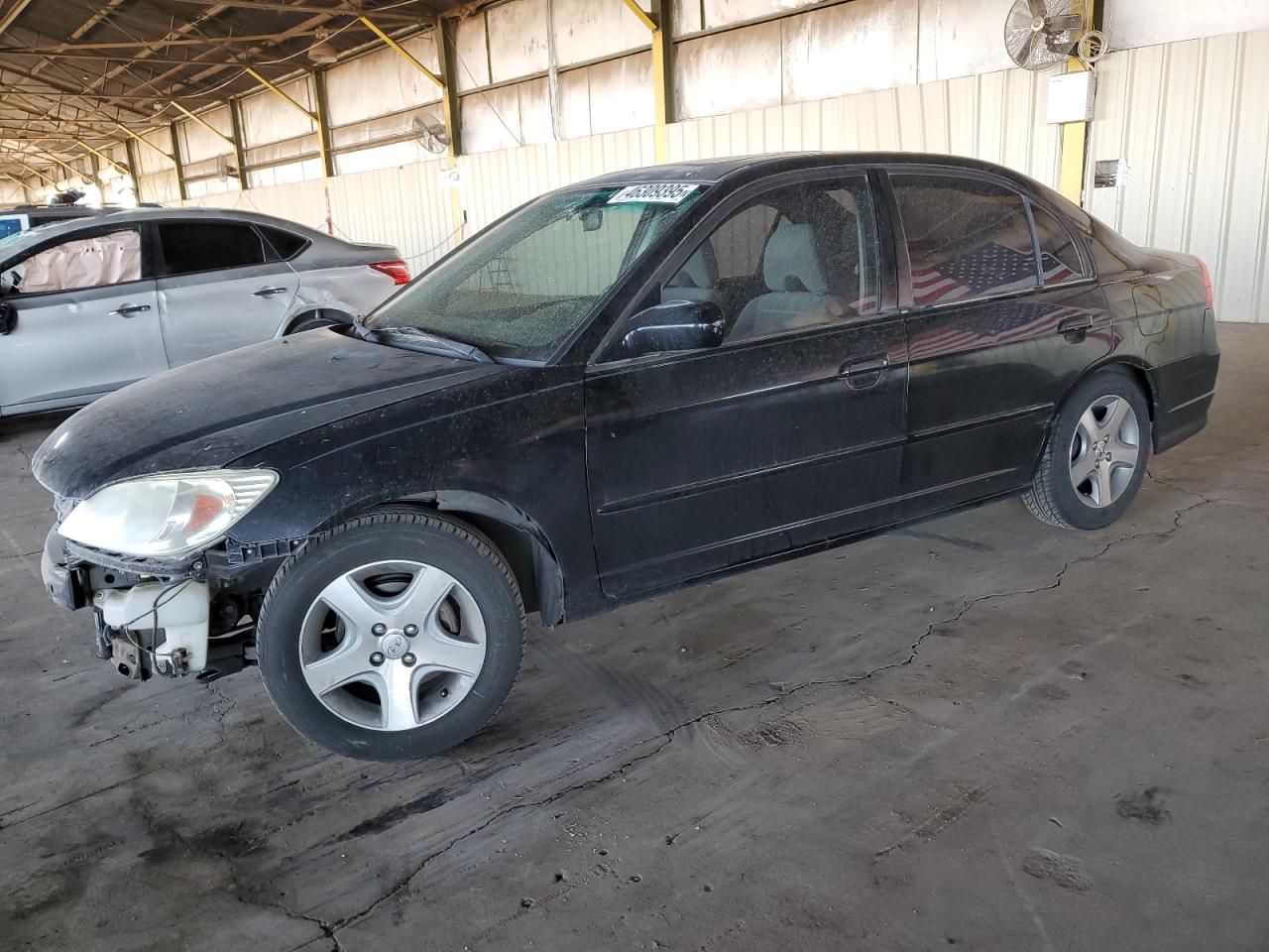 2005 Honda Civic VIN JHMES267X5S001389