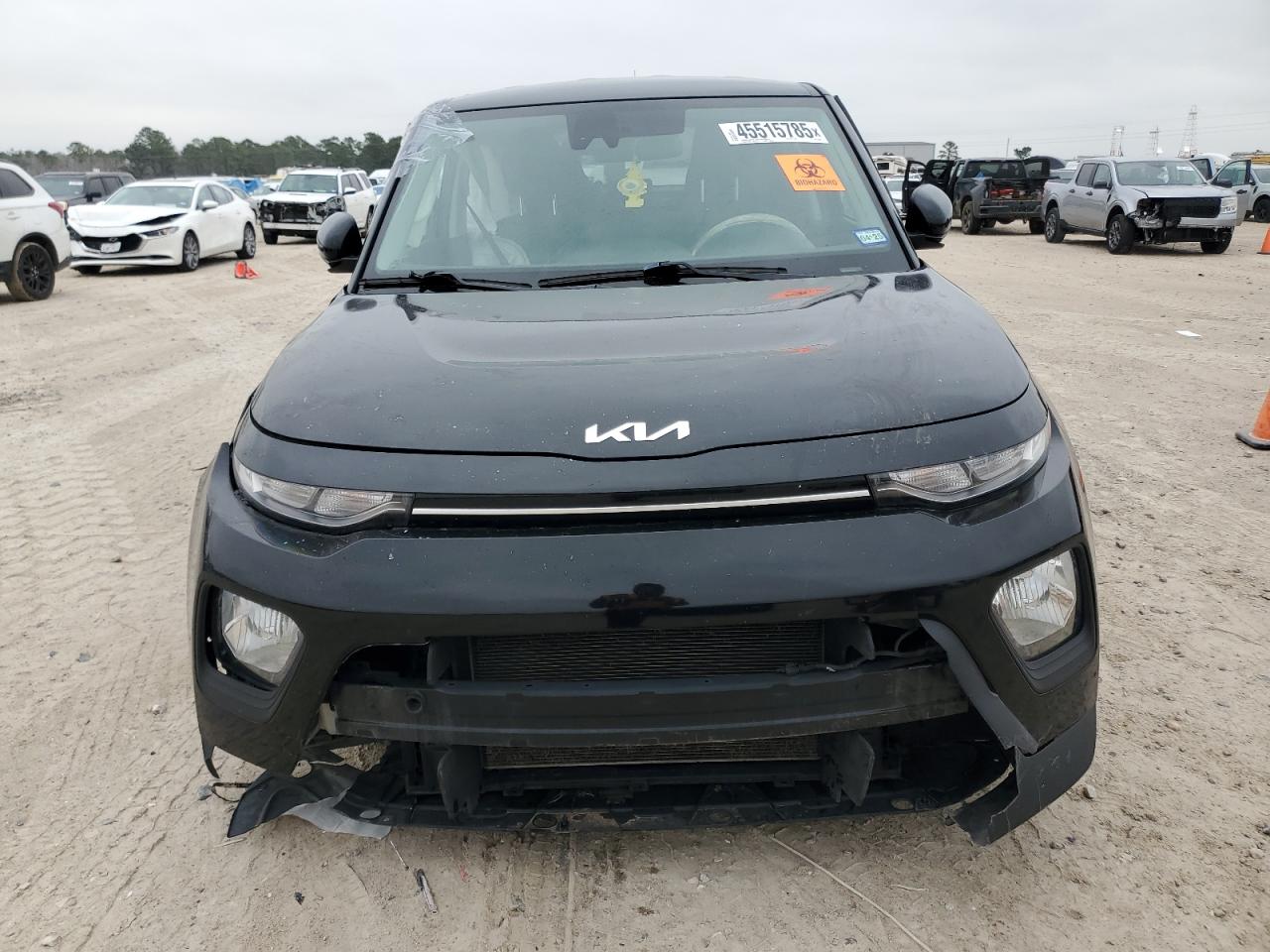 2022 KIA Soul VIN KNDJ23AU9N7162225 Copart auction photo, side / front end damage thumbnail 5