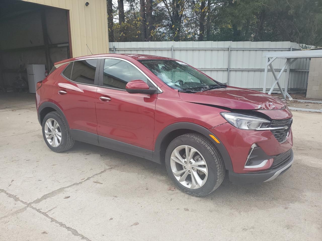 2021 Buick Encore VIN KL4MMBS23MB081791 Copart auction photo, front end damage thumbnail 4