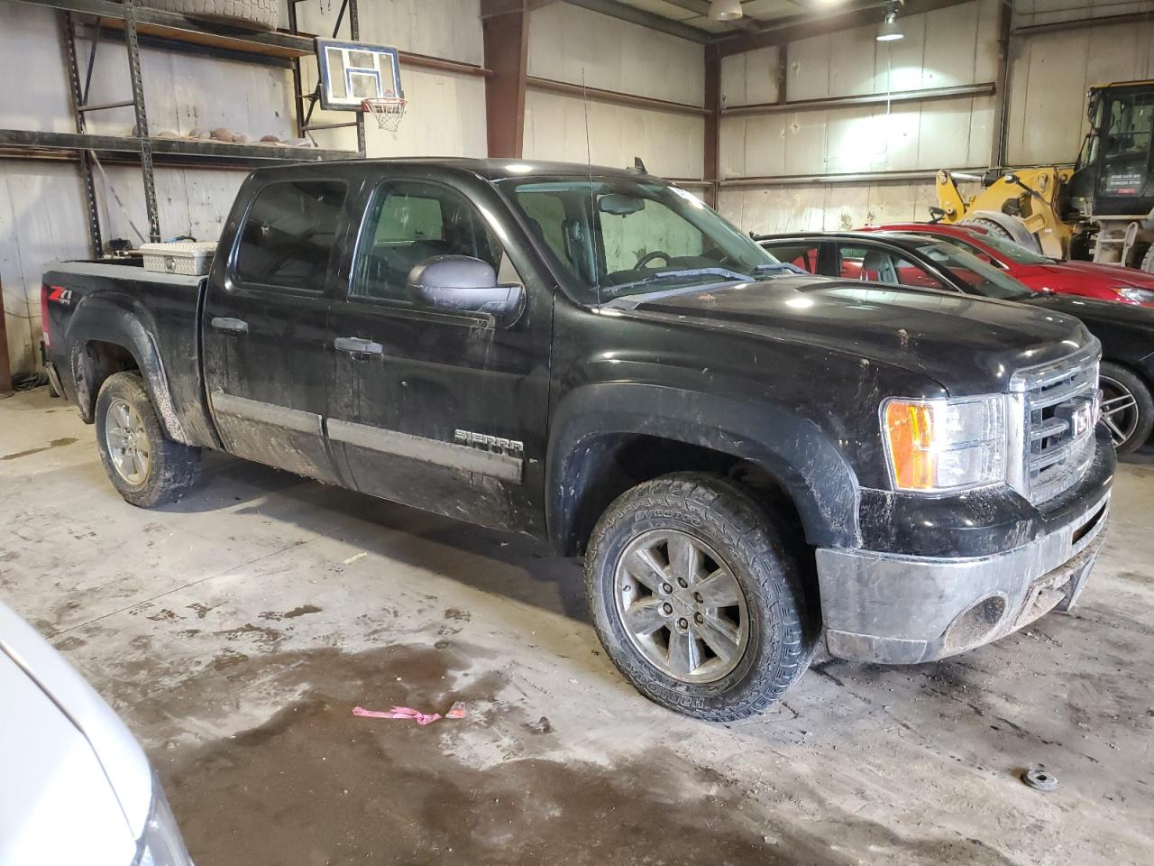 2012 GMC Sierra VIN 3GTP2VE72CG219554 Copart auction photo, front end / minor dent/scratches damage thumbnail 4