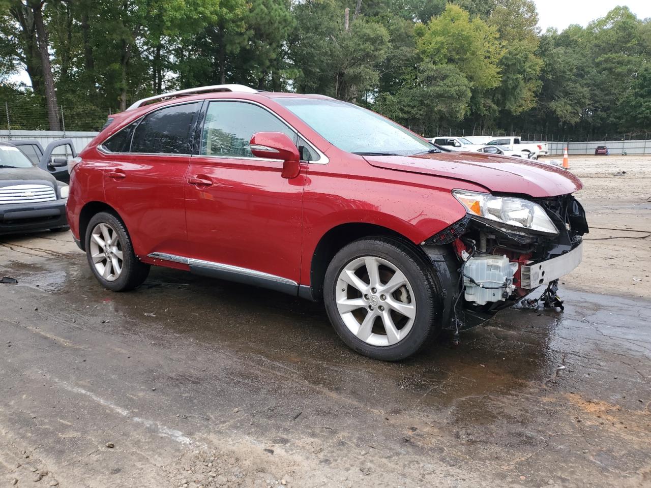 2010 Lexus RX VIN JTJZK1BA0A2406327 Copart auction photo, all over damage thumbnail 4