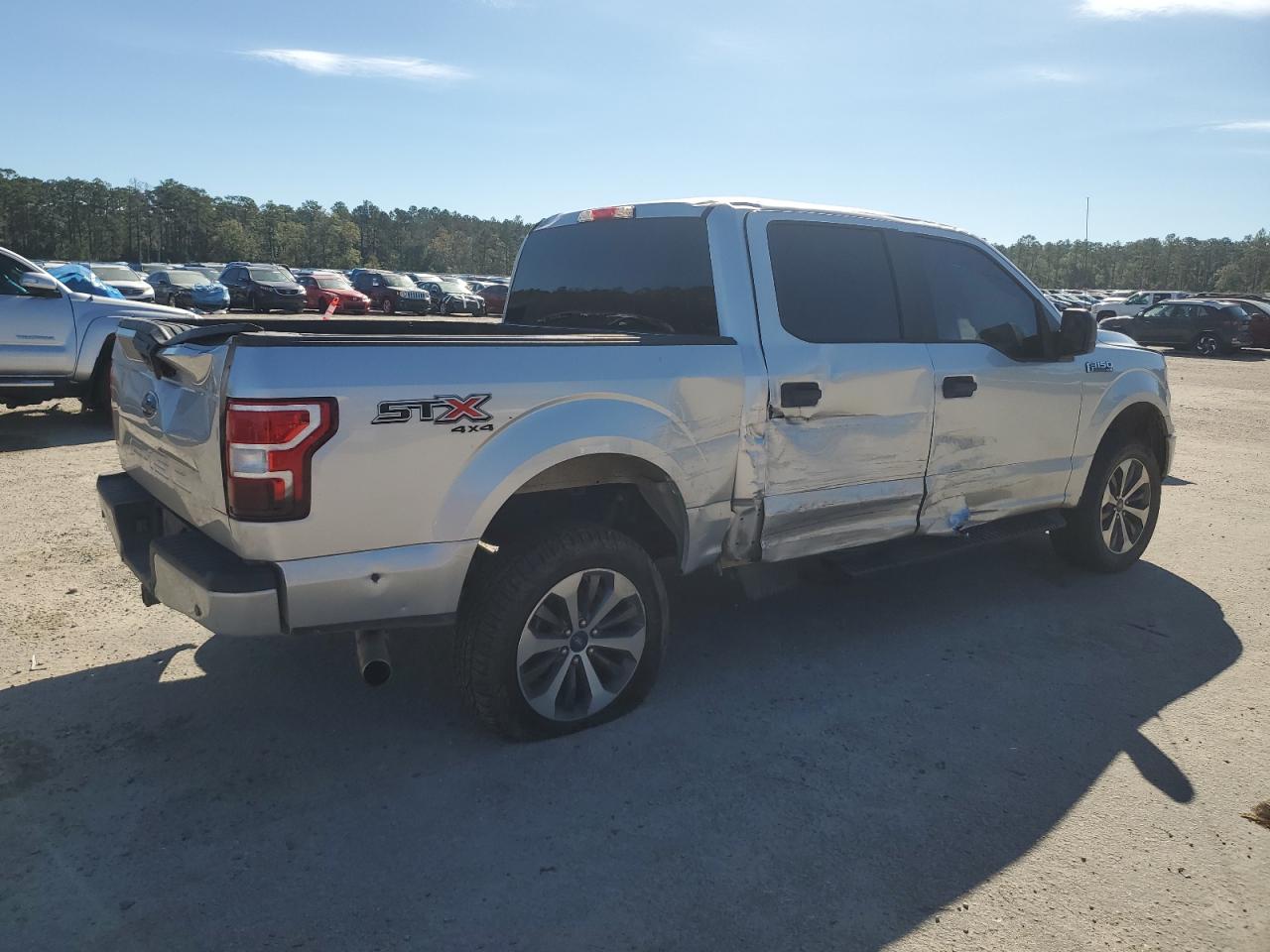 2019 Ford F-150 VIN 1FTEW1E51KFC77402 Copart auction photo, all over damage thumbnail 3