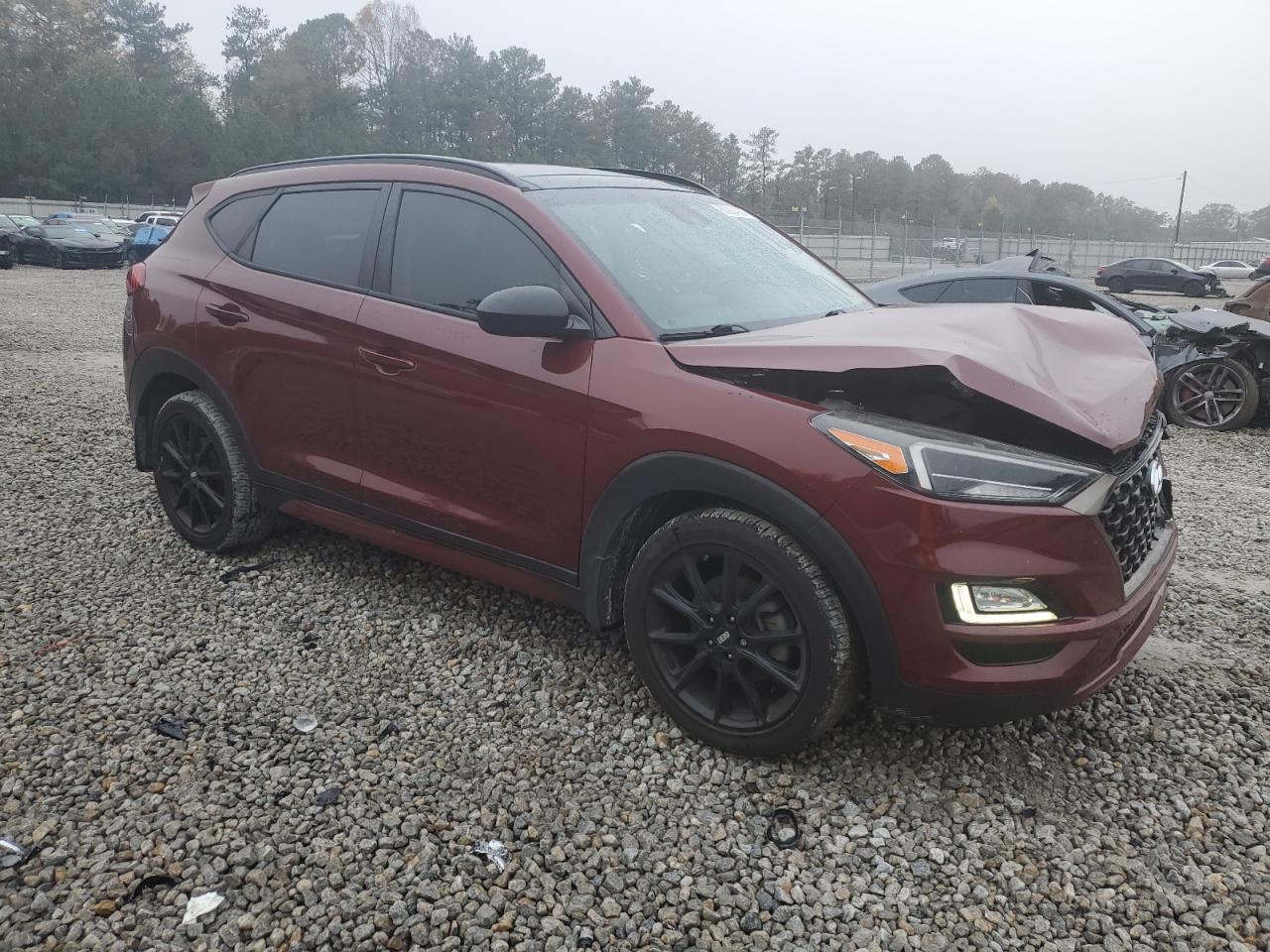 2019 Hyundai Tucson VIN KM8J33AL9KU007395 Copart auction photo, front end damage thumbnail 4