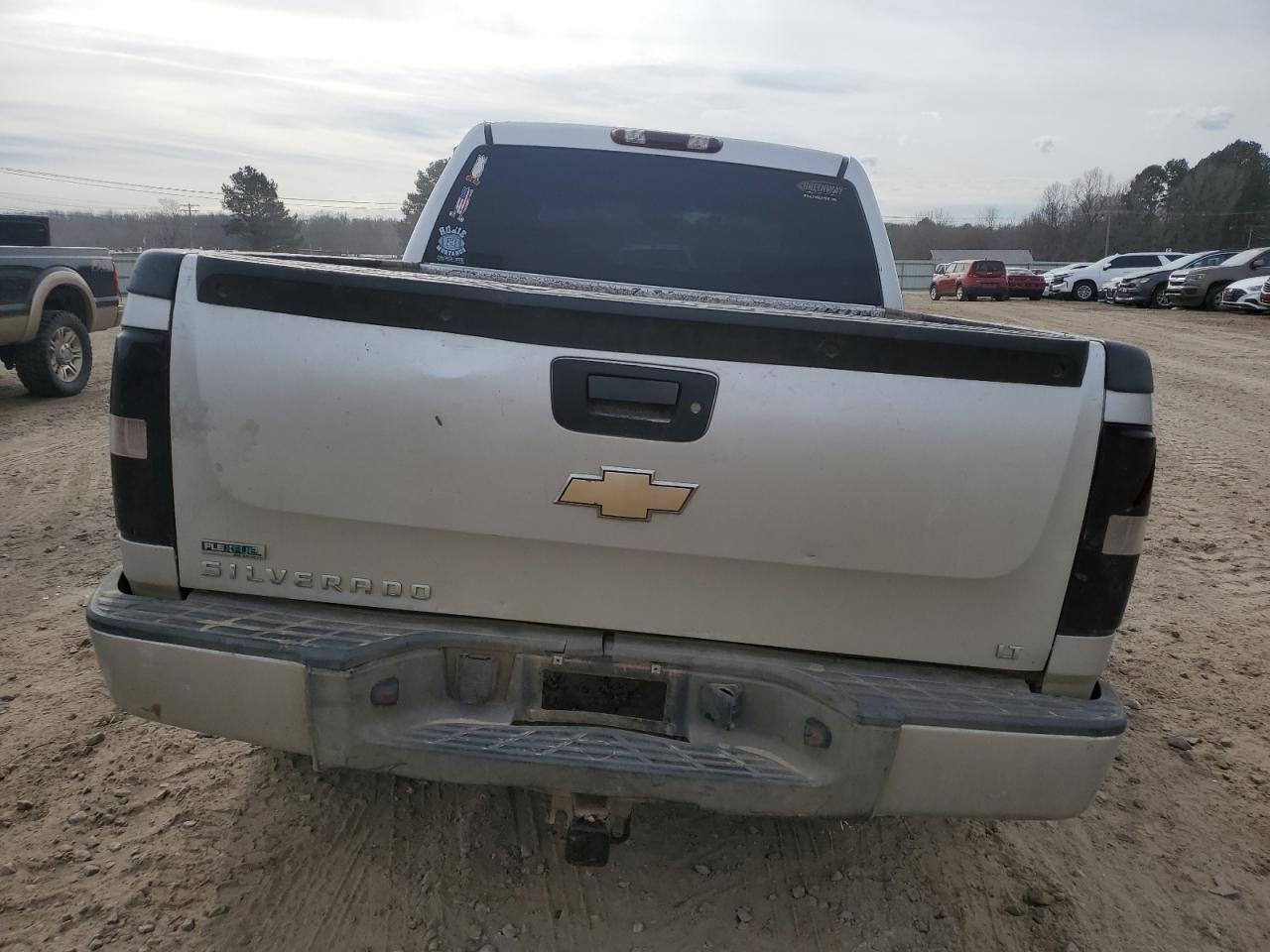 2010 Chevrolet Silverado VIN 3GCRKSE35AG214513 Copart auction photo, undercarriage / all over damage thumbnail 6