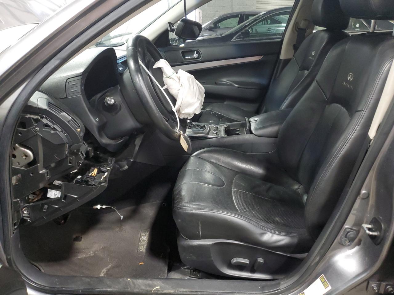 2011 Infiniti G VIN JN1DV6AR4BM651276 Copart auction photo, front end damage thumbnail 7