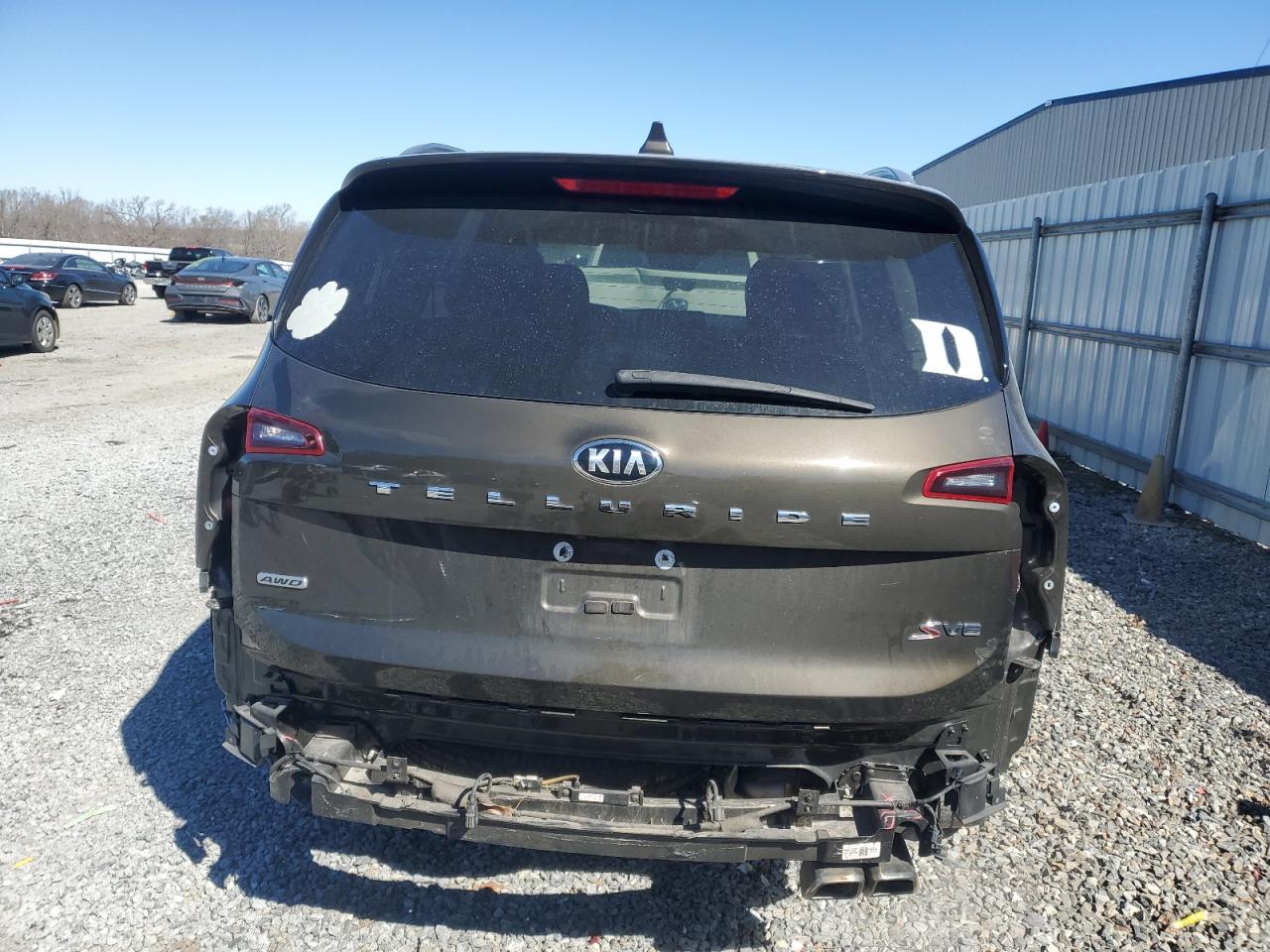 2020 KIA Telluride VIN 5XYP6DHC1LG070012 Copart auction photo, all over damage thumbnail 6