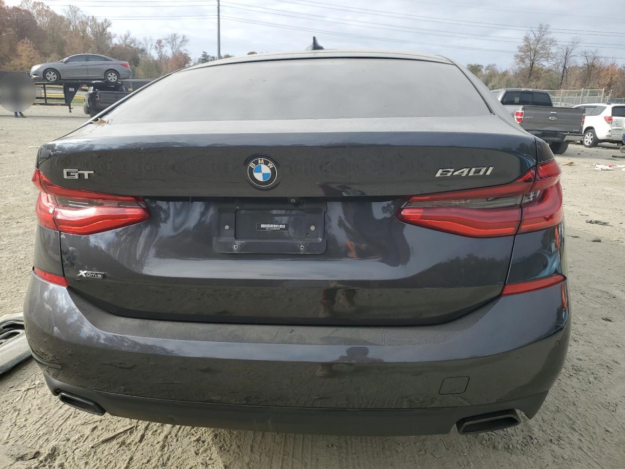2019 BMW 6er VIN WBAJV6C59KBK08320 Copart auction photo, front end / undercarriage damage thumbnail 6