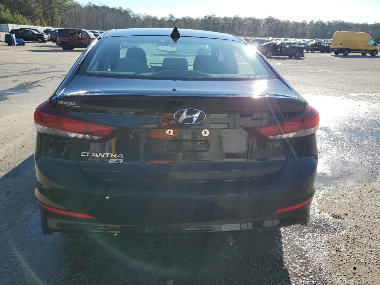 2017 Hyundai Elantra VIN KMHD74LF0HU422161 Copart auction photo, mechanical damage thumbnail 6