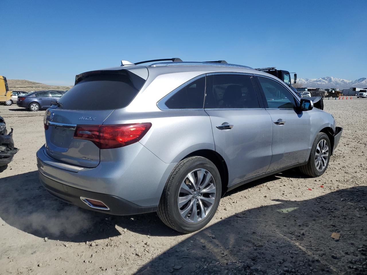 2016 Acura MDX VIN 5FRYD4H45GB046617 Copart auction photo, front end damage thumbnail 3