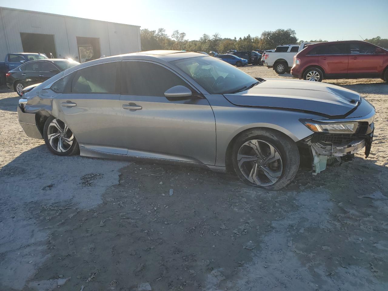 2019 Honda Accord VIN 1HGCV1F43KA061890 Copart auction photo, all over damage thumbnail 4