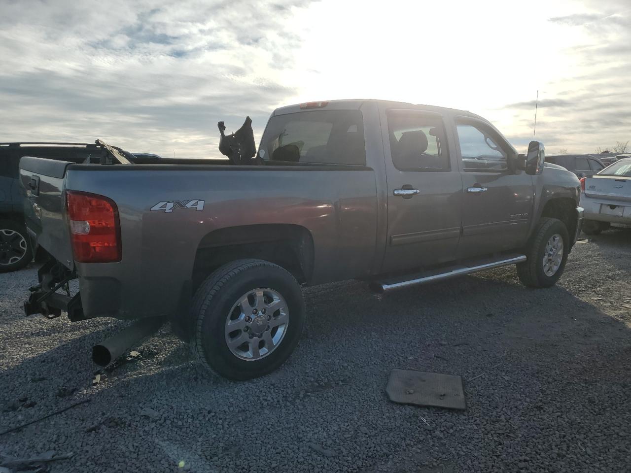 2013 Chevrolet Silverado VIN 1GC1KXC8XDF171480 Copart auction photo, rear end damage thumbnail 3