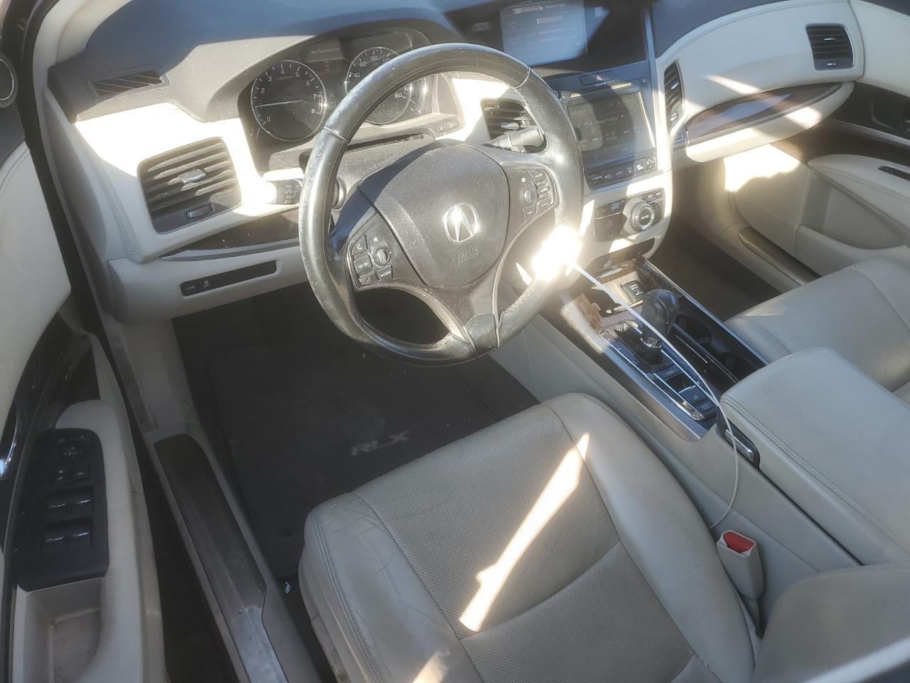 2015 Acura RLX VIN JH4KC1F52FC001004 Copart auction photo, side damage thumbnail 8