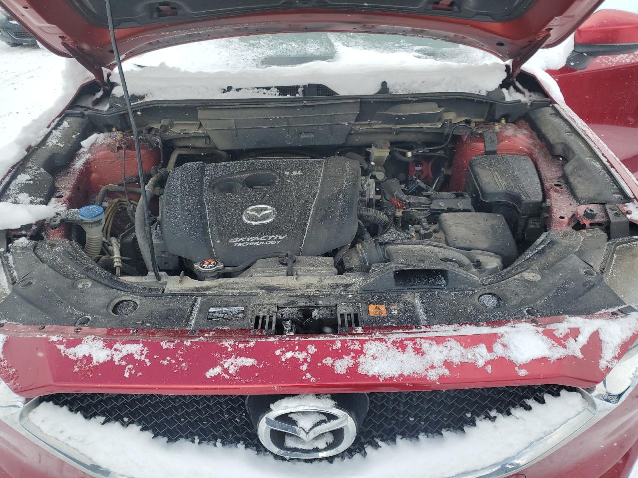 2018 Mazda CX-5 VIN JM3KFBCM7J0307501 Copart auction photo, vandalism damage thumbnail 12