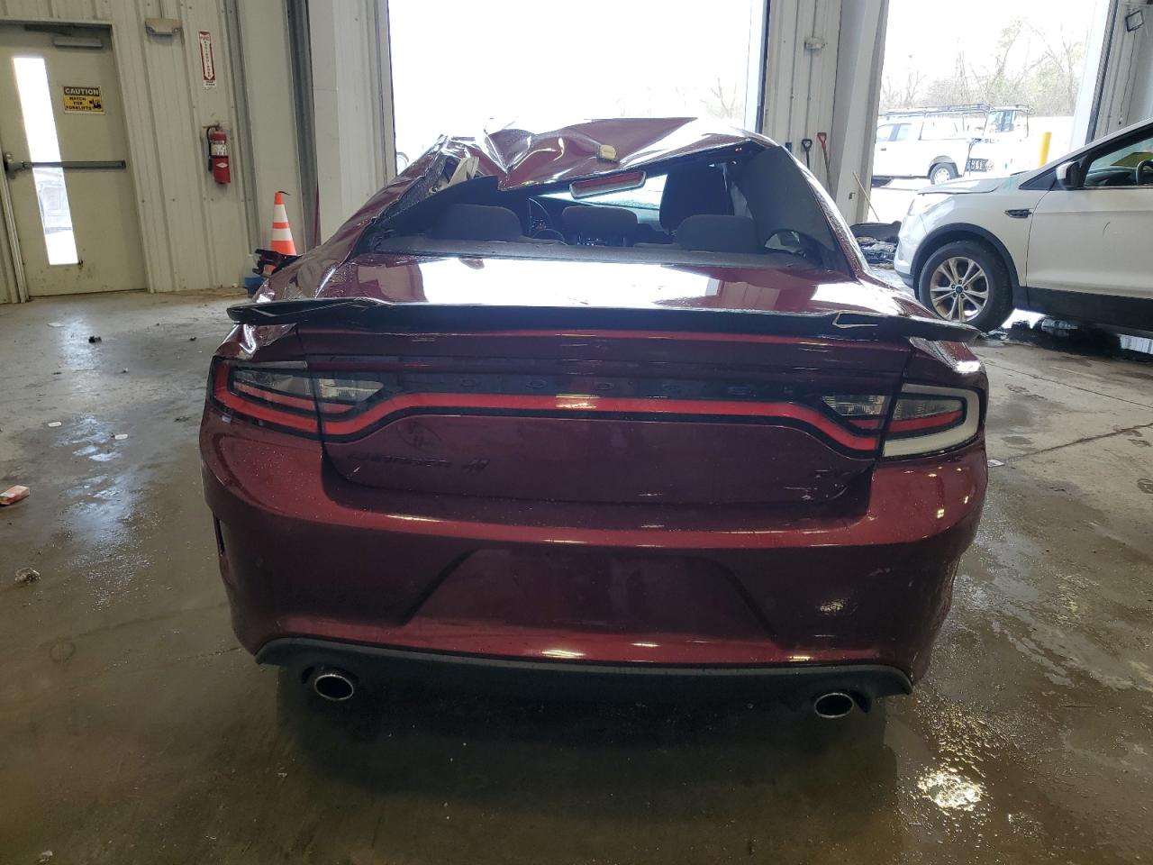 2021 Dodge Charger VIN 2C3CDXMG0MH578543 Copart auction photo, rollover damage thumbnail 6