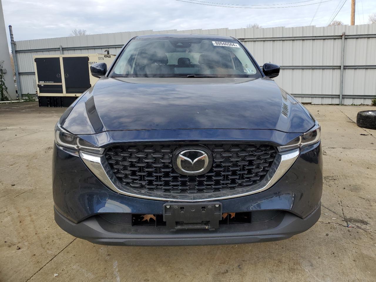 2022 Mazda CX-5 VIN JM3KFBCM6N1620586 Copart auction photo, side damage thumbnail 5