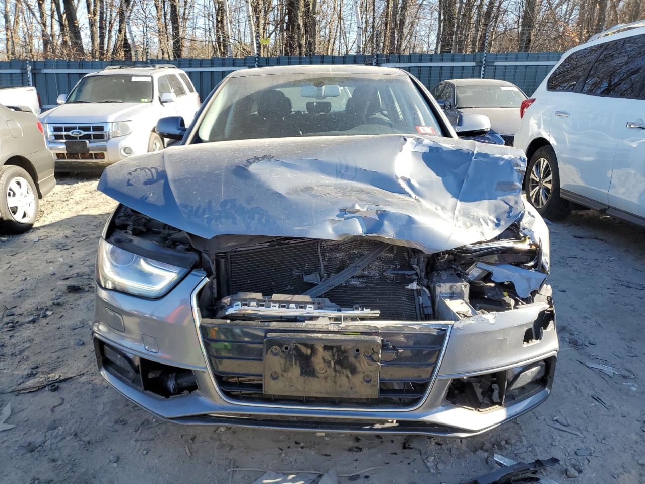 2014 Audi A4 VIN WAUFFAFL2EN035386 Copart auction photo, frame damage / front end damage thumbnail 5