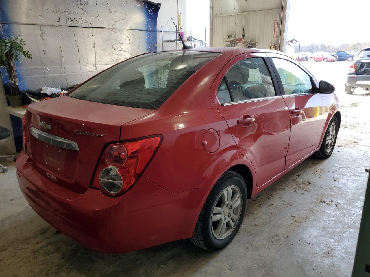 2012 Chevrolet Sonic VIN 1G1JC5SH5C4107255 Copart auction photo, front end damage thumbnail 3