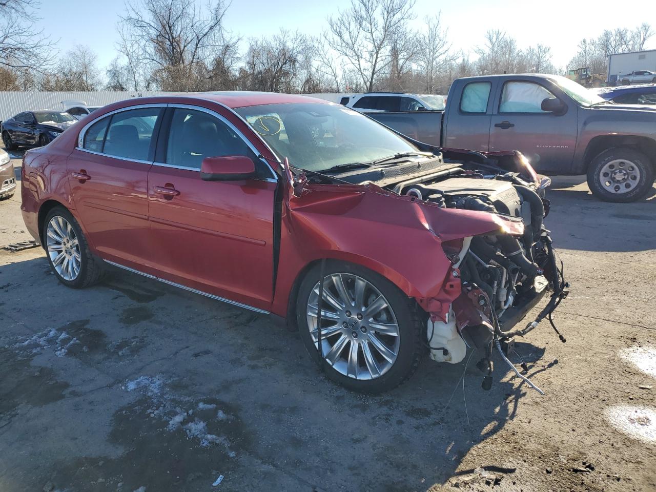 2010 Lincoln MKS VIN 1LNHL9FT2AG605805 Copart auction photo, front end damage thumbnail 4