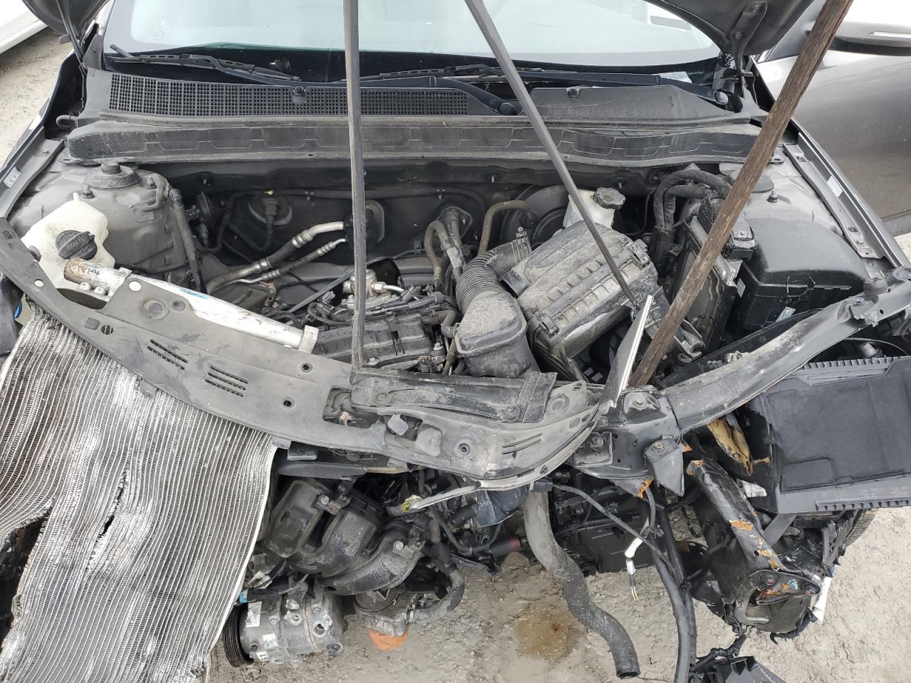 2013 KIA Optima VIN 5XXGN4A73DG243437 Copart auction photo, front end / mechanical damage thumbnail 11