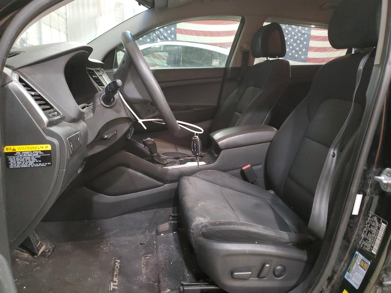 2016 Hyundai Tucson VIN KM8J3CA43GU127418 Copart auction photo, front end / minor dent/scratches damage thumbnail 7
