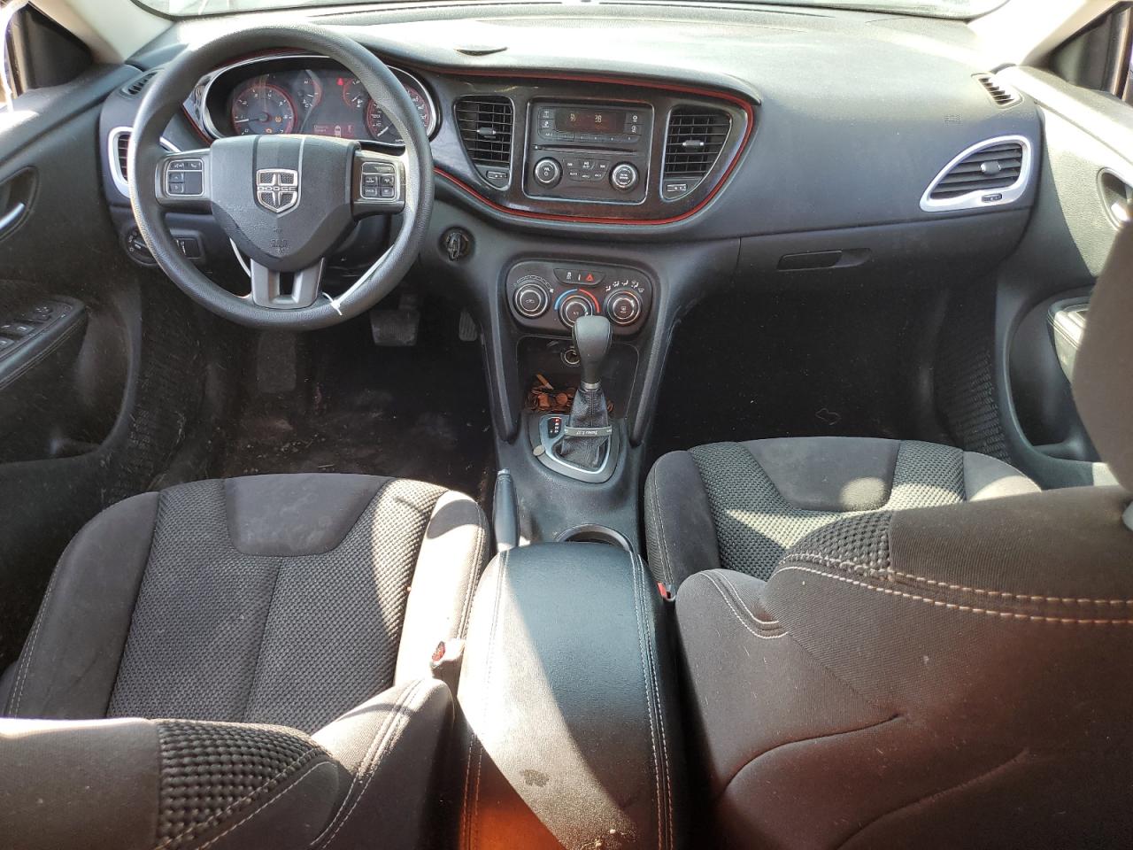 2014 Dodge Dart VIN 1C3CDFBB3ED815252 Copart auction photo, side / front end damage thumbnail 8