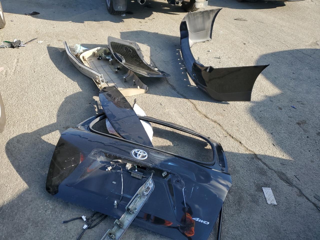 2012 Toyota Highlander VIN 5TDBK3EH9CS100554 Copart auction photo, all over damage thumbnail 12