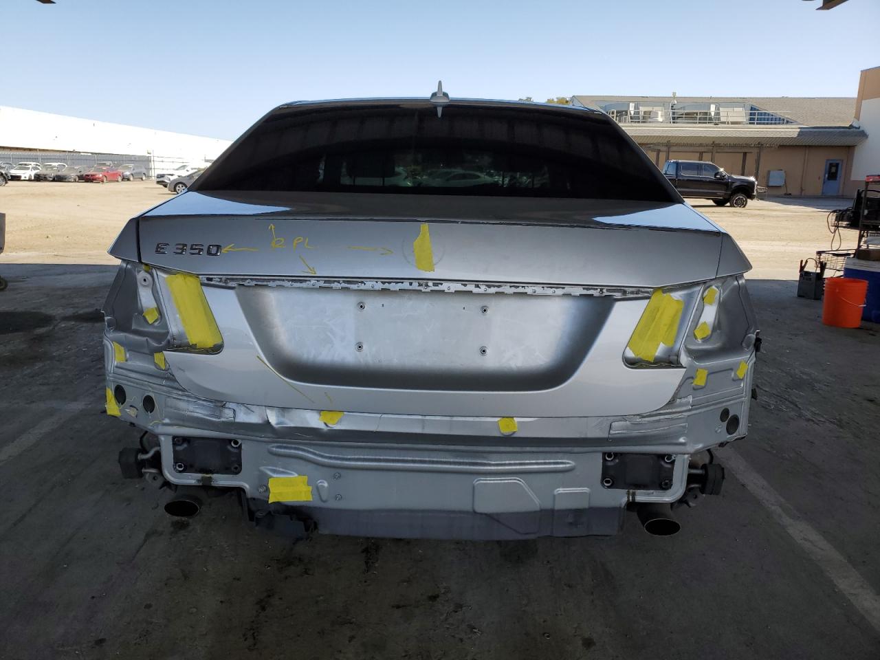 2014 Mercedes-Benz E-klasse VIN WDDHF5KB3EA973278 Copart auction photo, rear end damage thumbnail 6